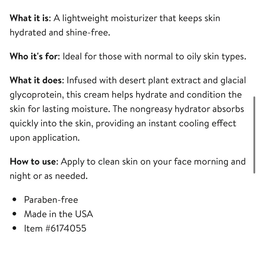 Kiehls Ultra Facial‎ Fresh Gel Cream 4.2oz 125ml Normal to Oily Skin Moisturizer - Picture 2 of 5